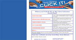 Desktop Screenshot of baylibraries.org